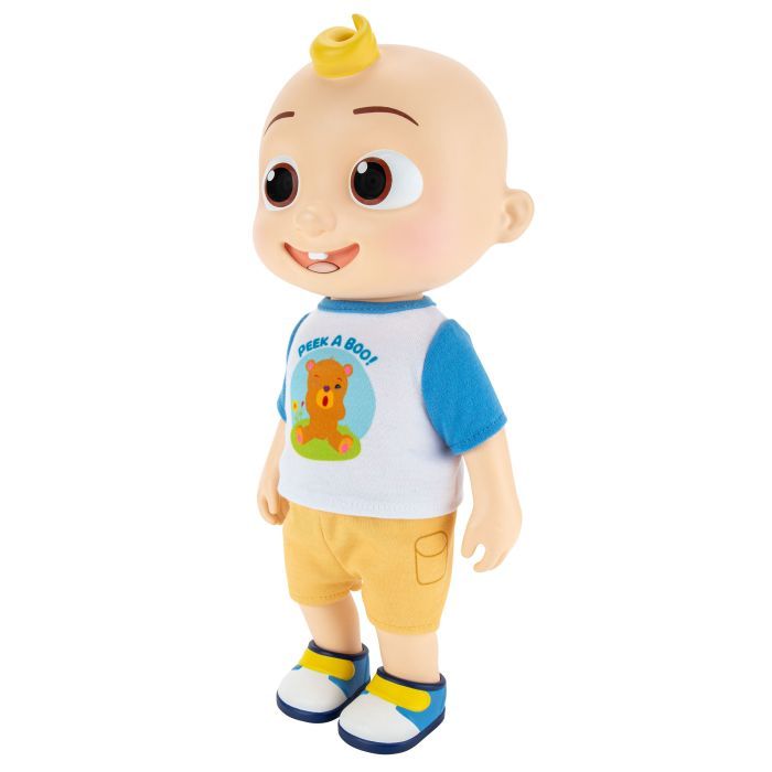 Интерактивная игрушка CoComelon Deluxe Interactive JJ Doll Джей Джей со звуком (CMW0058) изображение 4