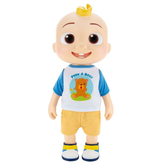 Интерактивная игрушка CoComelon Deluxe Interactive JJ Doll Джей Джей со звуком (CMW0058) изображение 5