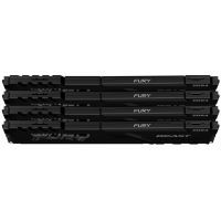 Модуль памяти для компьютера DDR4 128GB (2x32GB) 3600 MHz Beast Black Kingston Fury (ex.HyperX) (KF436C18BBK4/128) изображение 2