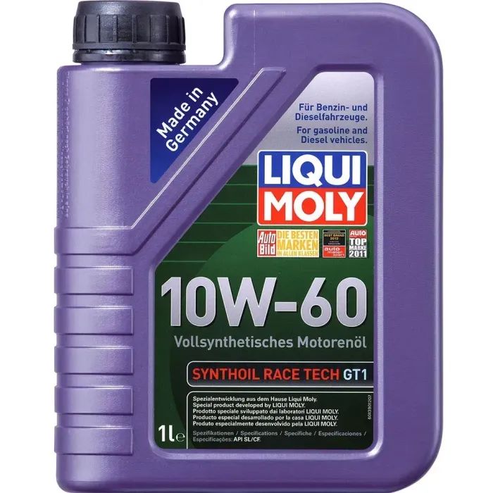 Моторна олива Liqui Moly Synthoil Race Tech GT1 10W-60  4л. (7535)