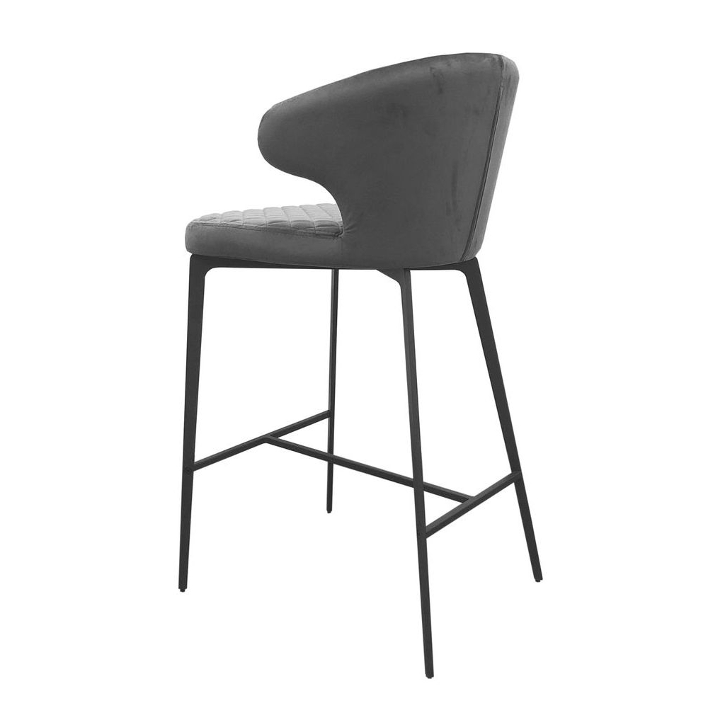 Кухонный стул Concepto Keen полубарный стил грей (HBC753A-V17-STEEL GREY) изображение 3