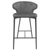 Кухонный стул Concepto Keen полубарный стил грей (HBC753A-V17-STEEL GREY) изображение 4