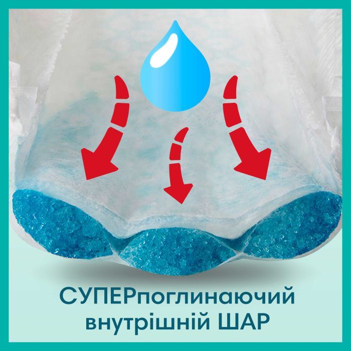 Подгузники Pampers трусики Pants Giant Размер 6 (14-19 кг) 132 шт (8006540068632) изображение 5