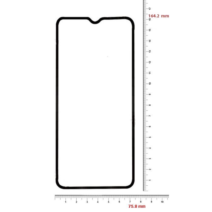 Стекло защитное BeCover Samsung Galaxy A03 Core SM-A032/ A03 SM-A035 Black (707102) изображение 3