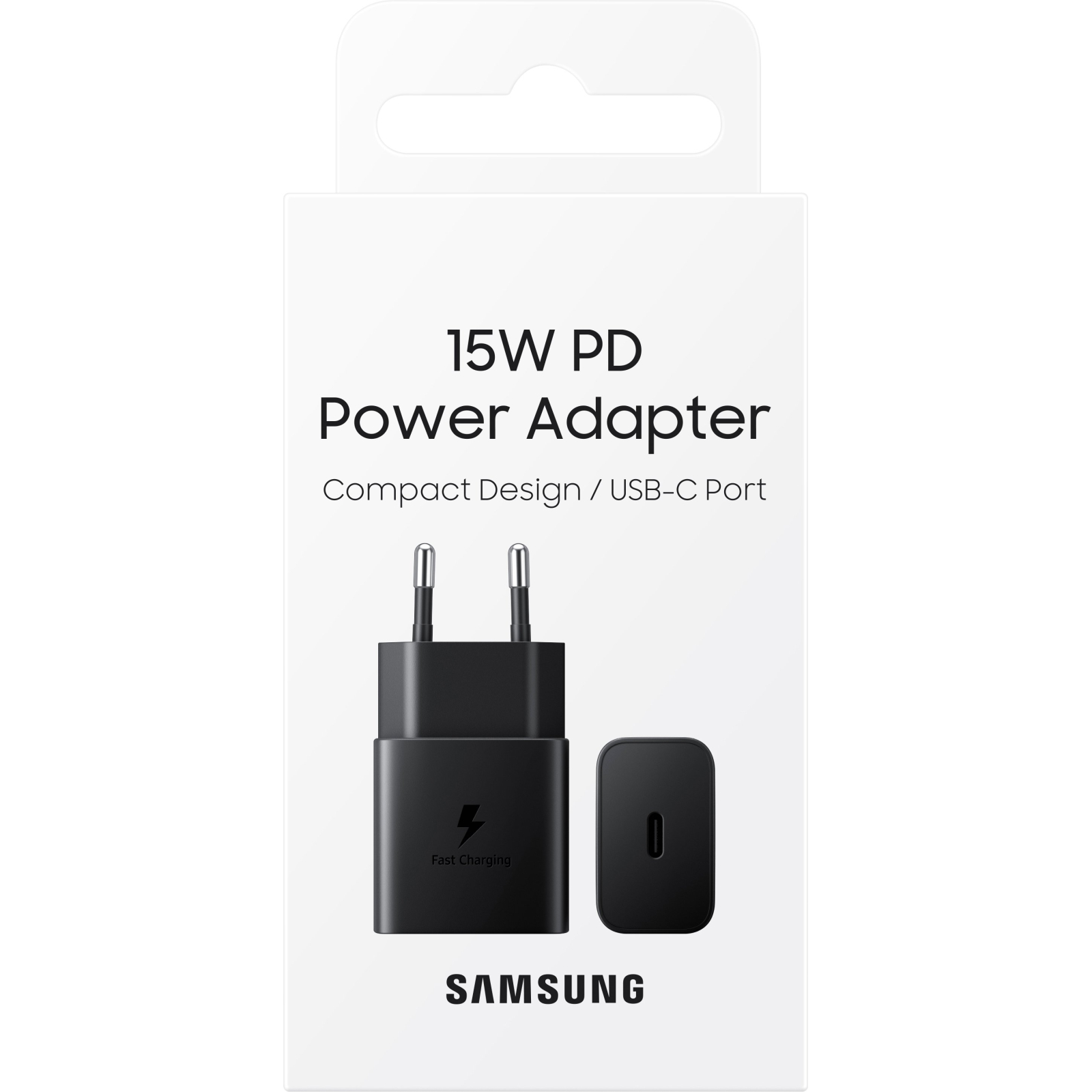 Зарядний пристрій Samsung 15W Power Adapter (w/o cable) Black (EP-T1510NBEGRU) зображення 4