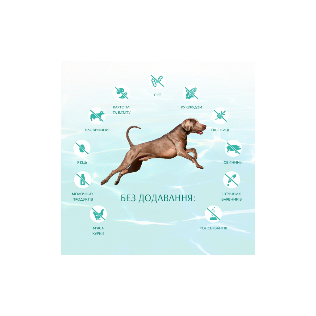 Сухой корм для собак Optimeal Beauty Fitness беззерновой на основе морепродуктов 10 кг (4820215366922) изображение 5