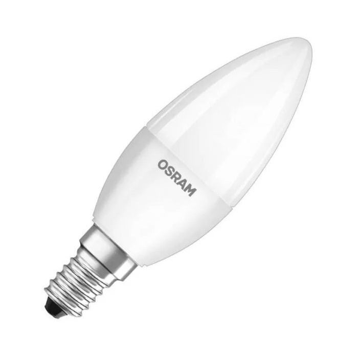 Лампочка Osram LED VALUE СL B75 7,5W/830 230V FR E14 10X1 (4058075623651)