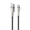 Дата кабель USB 2.0 AM to Micro 5P 1.0m head metal black ColorWay (CW-CBUM046-BK) зображення 5