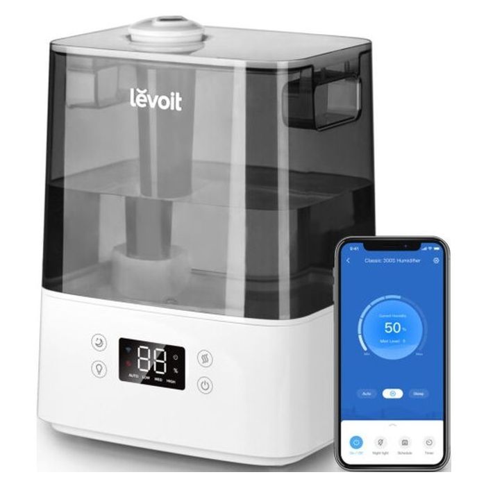 Зволожувач повітря Levoit Smart Ultrasonic Humidifier Classic 300S White (HEAPHULVSEU0034) зображення 2