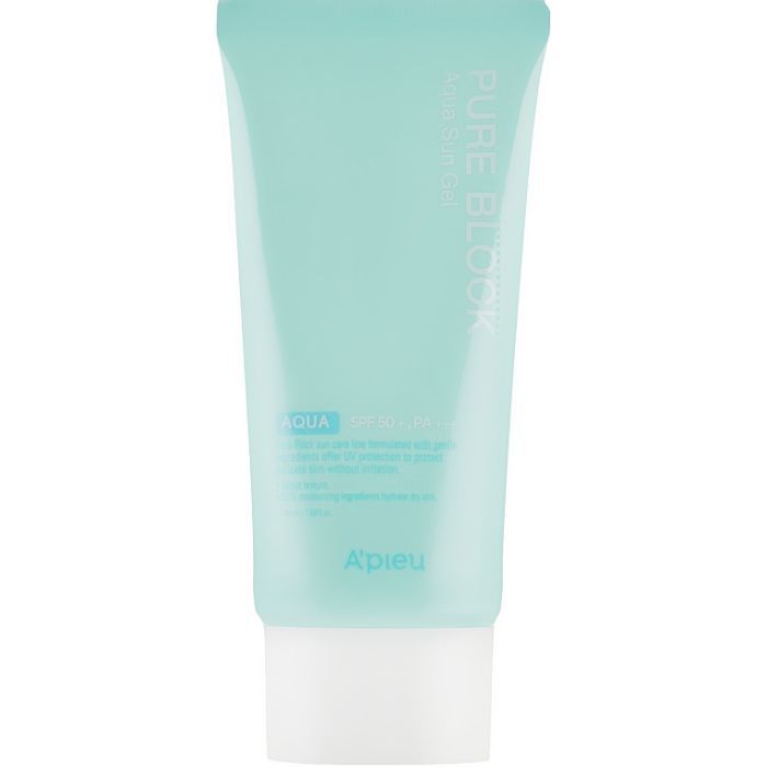 Средство от загара A'pieu Pure Block Aqua Sun Gel SPF50+/Pa+++ 50 мл (8809581450646)