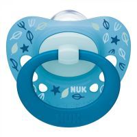 Пустушка Nuk Signature 6-18 міс. блакитна (3952348)