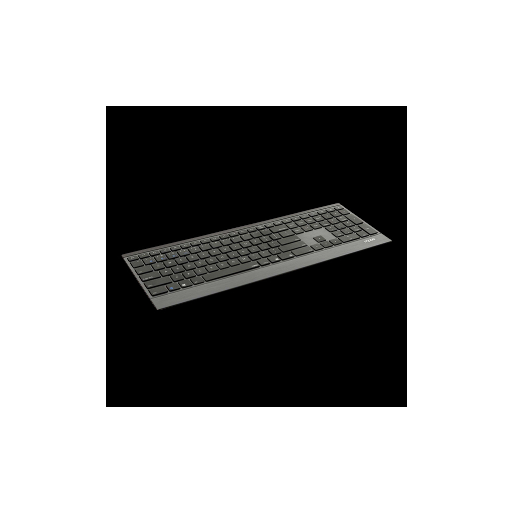 Клавіатура Rapoo E9500M Wireless Black (E9500M Black) зображення 3