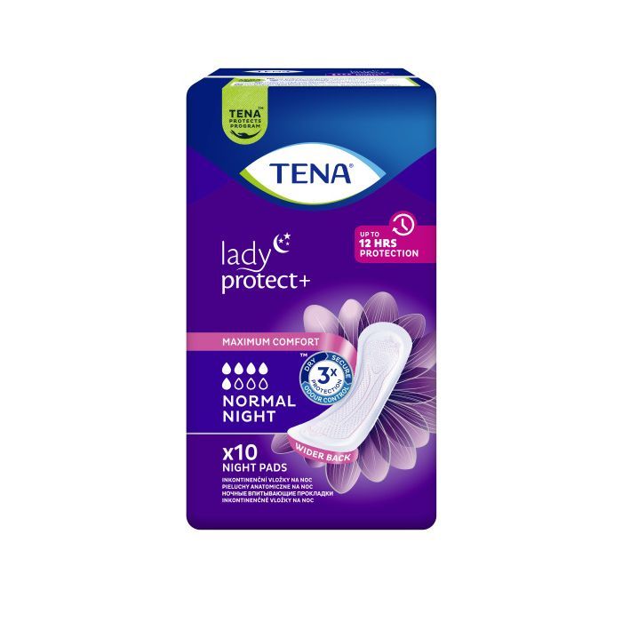 Урологические прокладки Tena Lady Normal Night 10 шт. (7322541185477) изображение 2