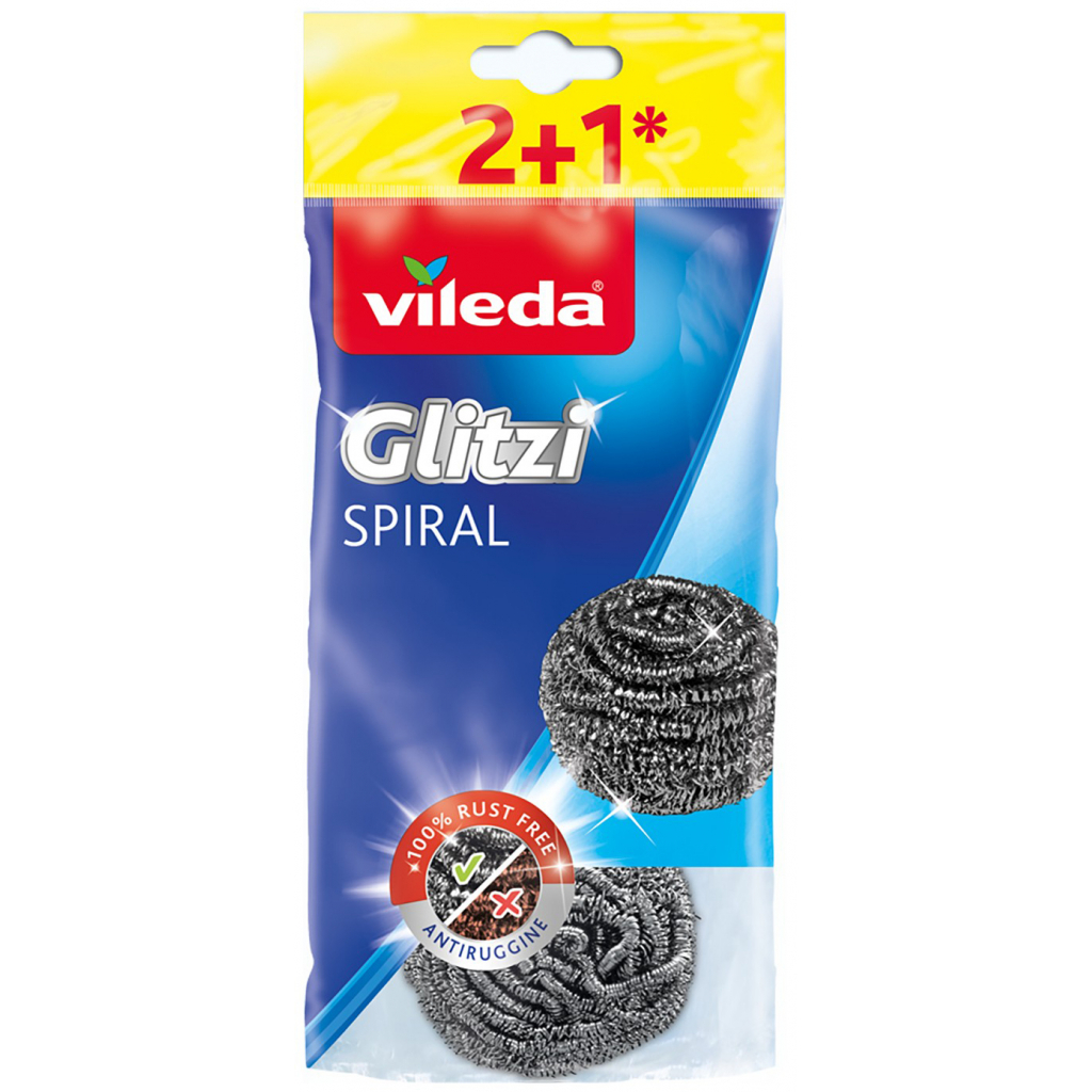 Скребок Vileda Glitzi Spiral 3 шт. (4023103210370)
