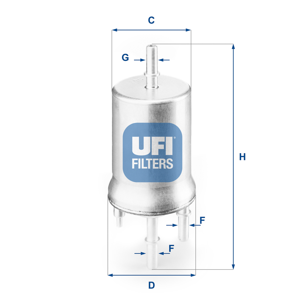 Фильтр топливный UFI 31.832.00