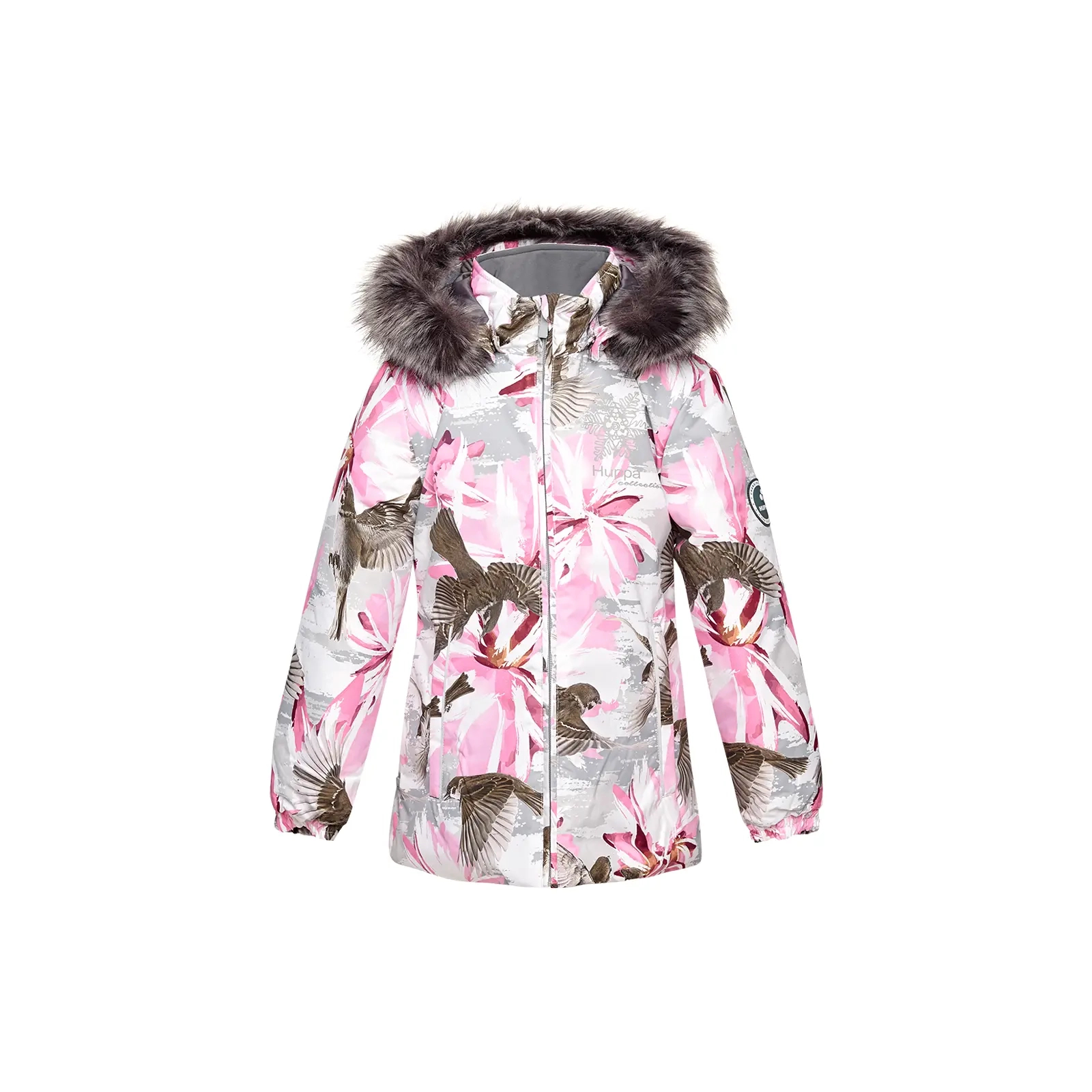 Куртка Huppa LOORE 17970030 розовый с принтом 110 (4741468975535)