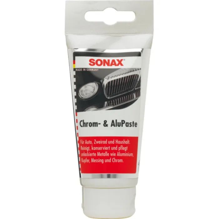 Автополіроль Sonax Chrome + Alupaste 75мл (308000)