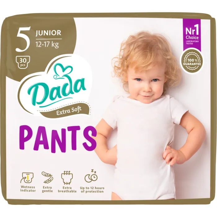 Підгузки Dada Extra Soft 5 Junior (12-17 кг) 30 шт (4820174980658)