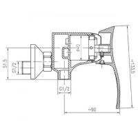 Смеситель Ferro LORETTA (BLA7) изображение 2