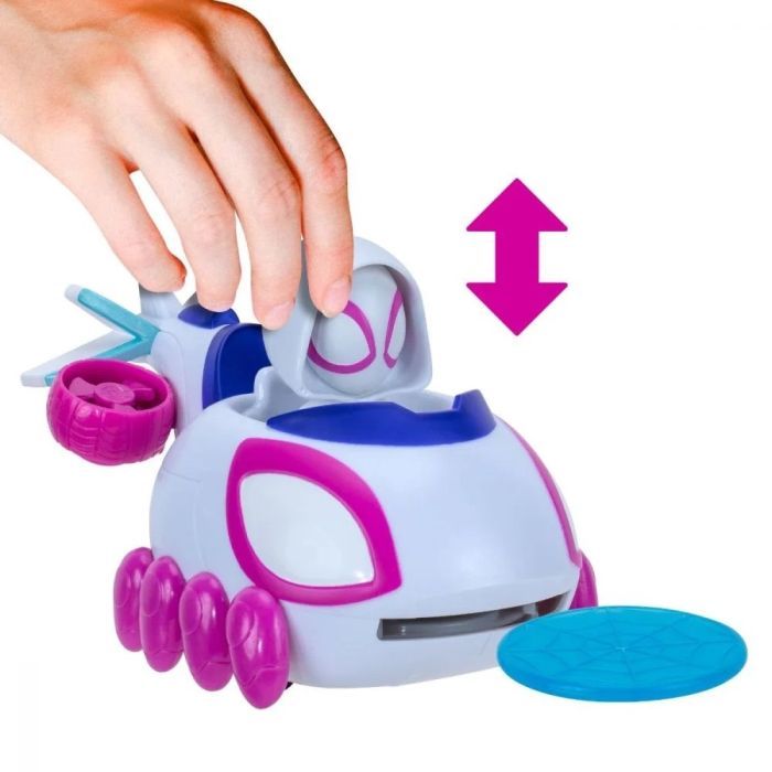 Машина Spidey Little Vehicle Ghost Spider W1 Призрак-паук (SNF0009) изображение 5