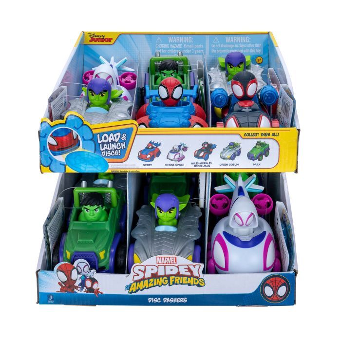 Машина Spidey Little Vehicle Ghost Spider W1 Призрак-паук (SNF0009) изображение 6