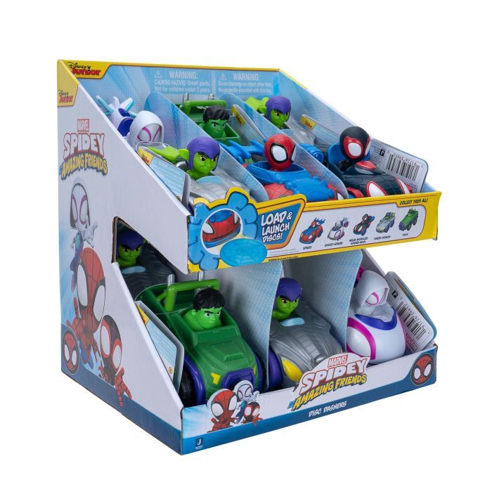 Машина Spidey Little Vehicle Ghost Spider W1 Призрак-паук (SNF0009) изображение 7