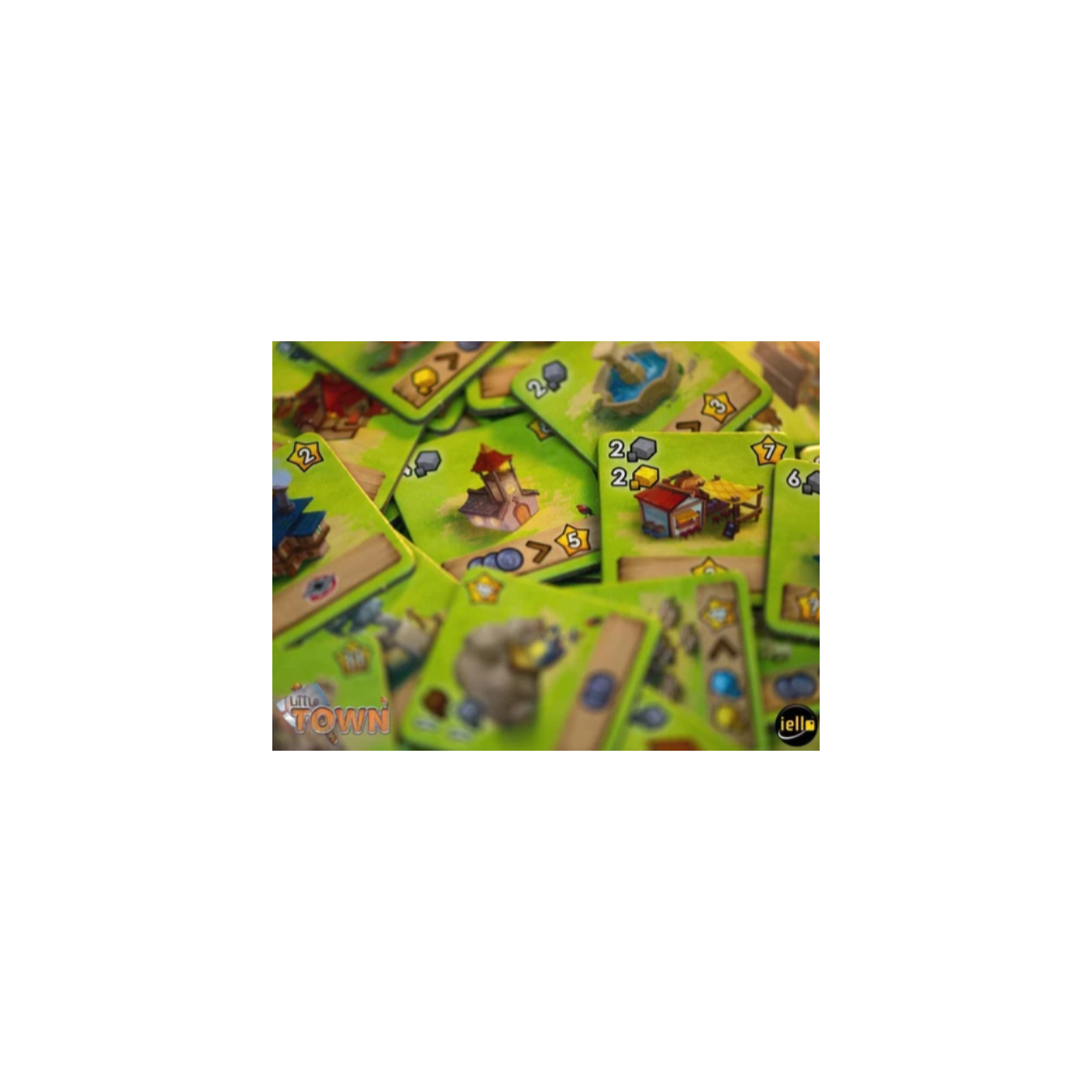 Настольная игра IELLO Little Town (Маленький город), английский (3760175516115) изображение 2