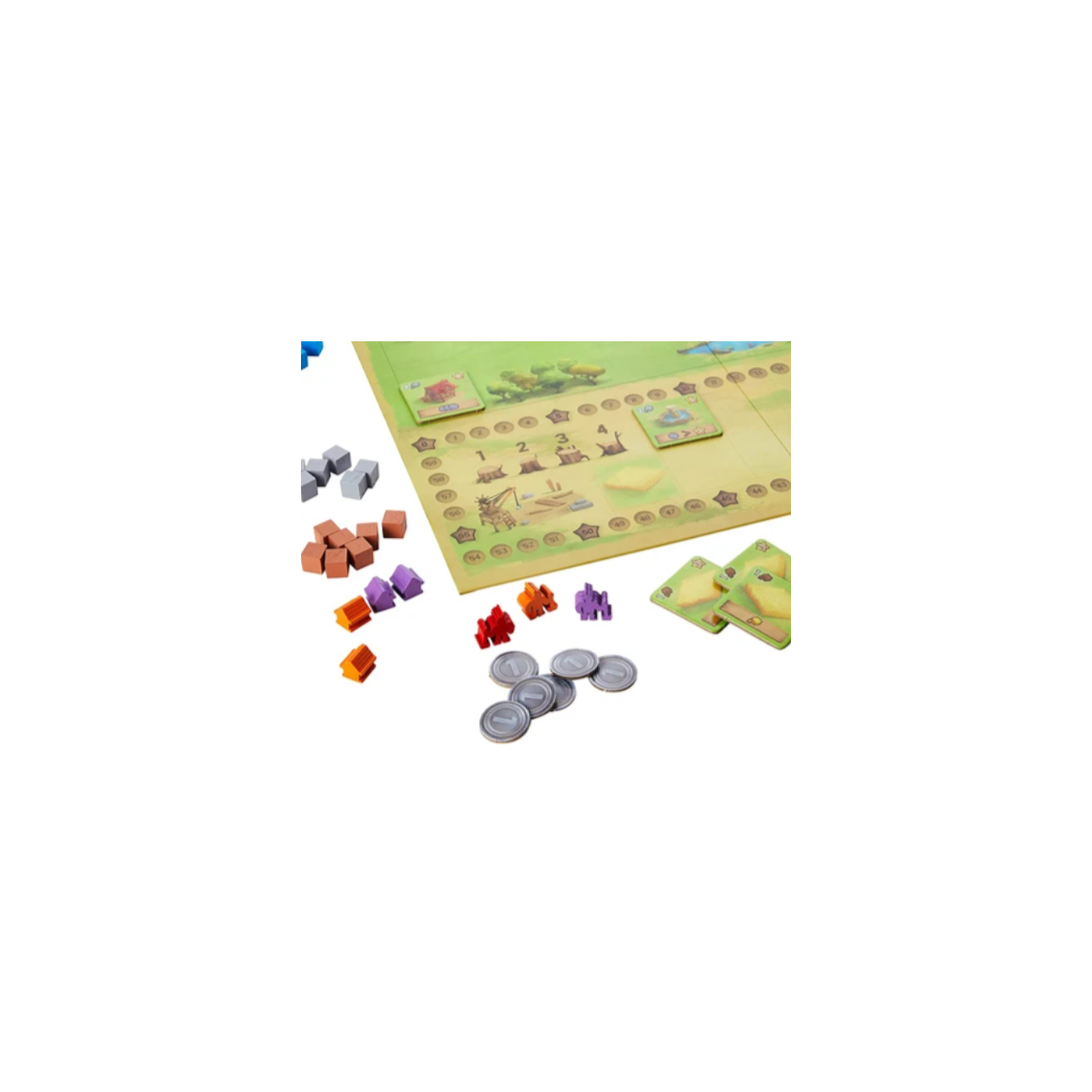 Настольная игра IELLO Little Town (Маленький город), английский (3760175516115) изображение 4