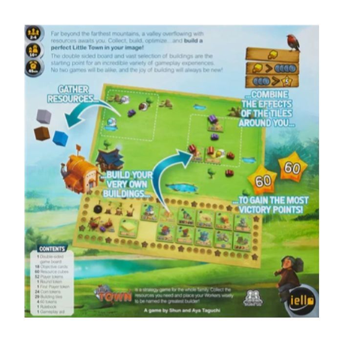 Настольная игра IELLO Little Town (Маленький город), английский (3760175516115) изображение 6