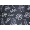 Постільна білизна MirSon Бязь Ranforce Elite 17-0510 Beer Bar blac Двоспальний (2200004672755) зображення 4
