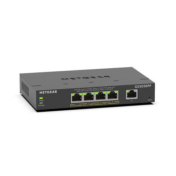 Коммутатор сетевой Netgear GS305EPP-100PES изображение 2