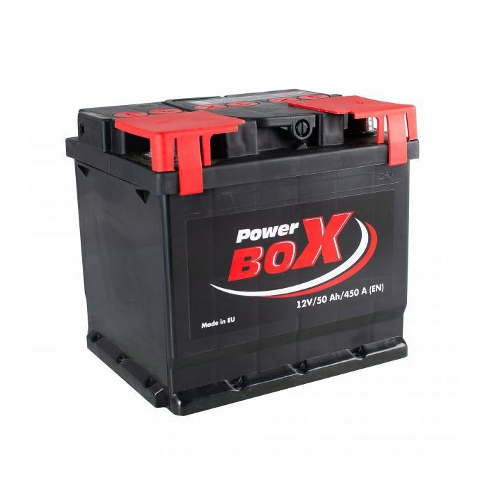Аккумулятор автомобильный PowerBox 50 Аh/12V А1 Euro (SLF050-00) изображение 2