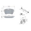 Гальмівні колодки Bosch 0 986 494 087 зображення 3