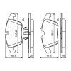 Гальмівні колодки Bosch 0986494830 зображення 3