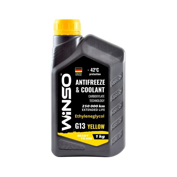 Антифриз WINSO WINSO YELLOW G13 yellow 1kg (880940)