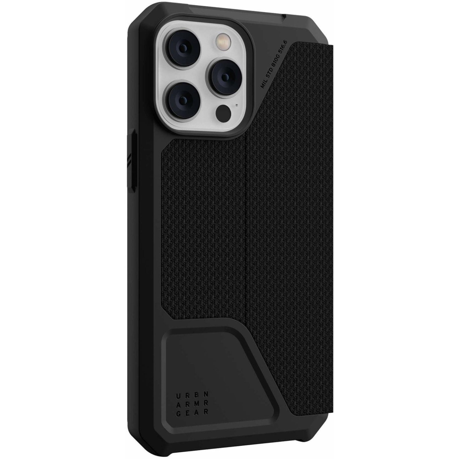 Чохол до мобільного телефона UAG Apple iPhone 14 Pro Max Metropolis, Kevlar Black (114047113940) зображення 2