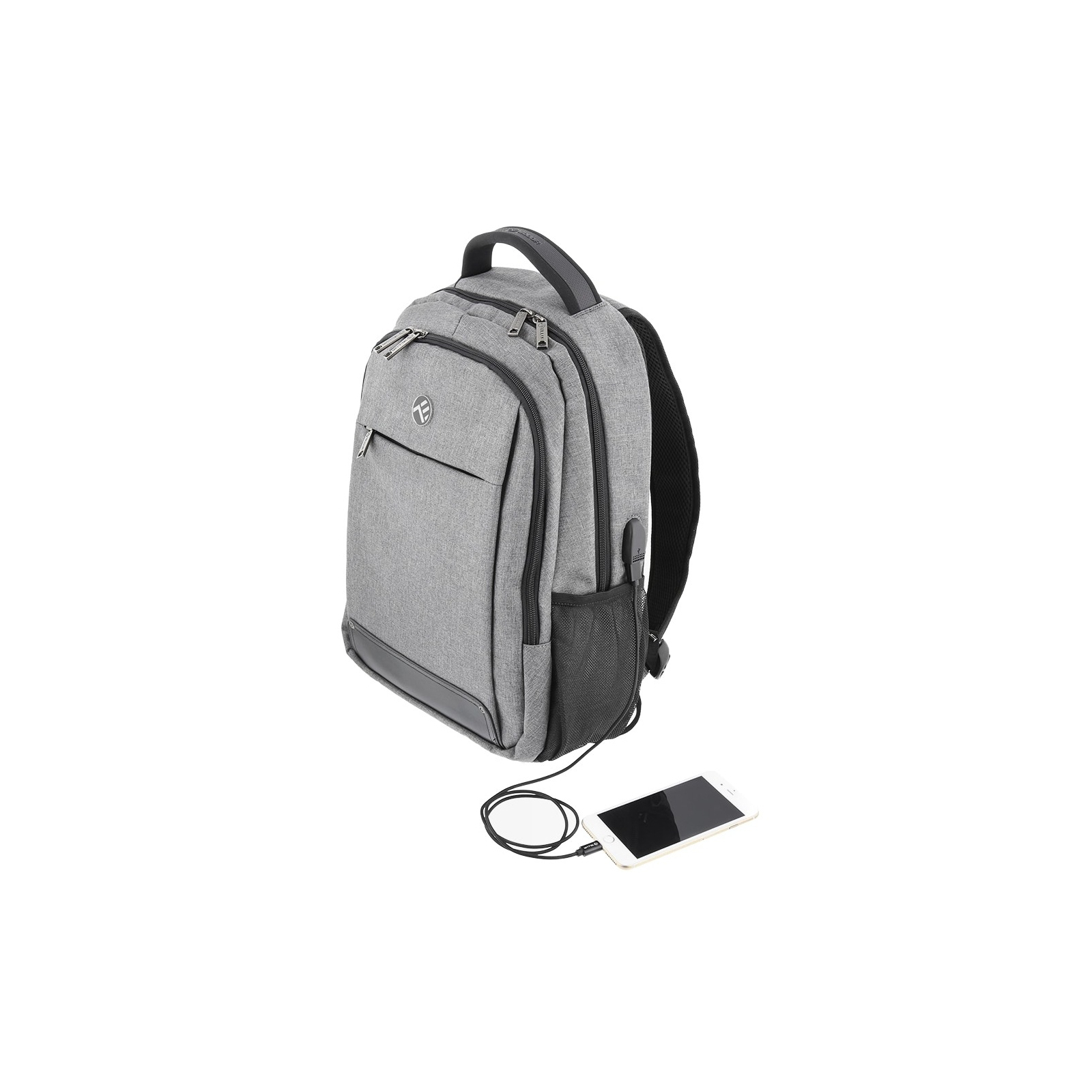 Рюкзак для ноутбука Tellur 15.6" Companion, USB port, Black (TLL611291) изображение 6