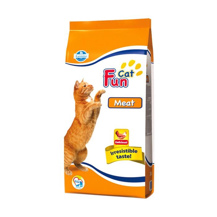 Сухой корм для кошек Farmina Fun Cat Meat для взрослых кошек с курицей 20 кг (8010276010476)