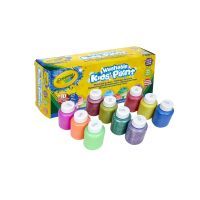 Гуашевые краски Crayola Special Effects в бутылках (washable), 10 шт (54-2395) изображение 2
