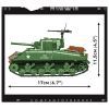 Конструктор Cobi Company of Heroes 3 Танк M4 Шерман, 615 деталей (COBI-3044) изображение 6