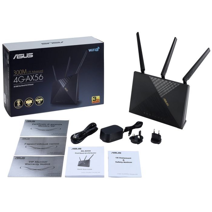 Маршрутизатор ASUS 4G-AX56 зображення 7