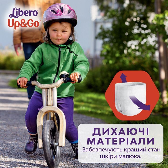 Подгузники Libero Up&Go Размер 5 (10-14 кг) 58 шт (7322541742595) изображение 4