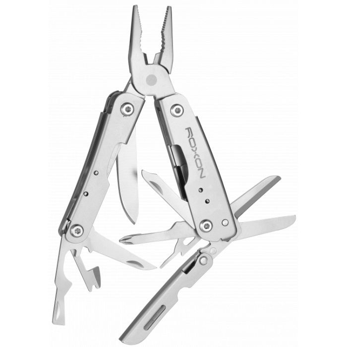 Мультитул Roxon зі змінними бітами Grey (M2) зображення 2