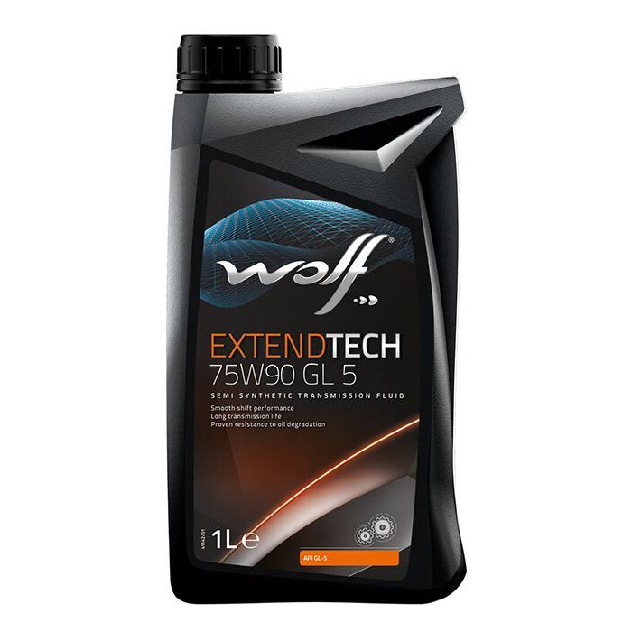 Трансмісійна олива Wolf EXTENDTECH 75W90 GL 5 1л (8303302)