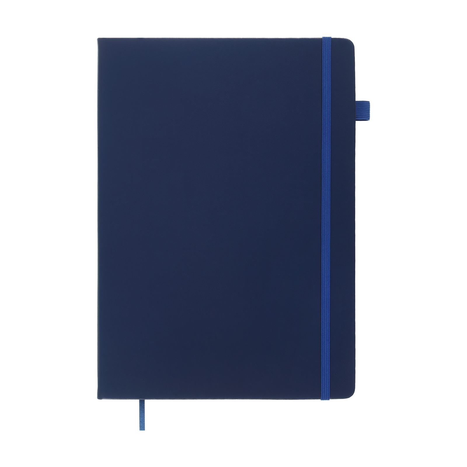 Книга записна Buromax Primo 190x250 мм 96 аркушів в клітинку обкладинка зі штучної шкіри Синя (BM.292161-02) зображення 2