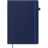 Книга записная Buromax Primo 190x250 мм 96 листов в клетку обложка из искусственной кожи Синяя (BM.292161-02) изображение 2
