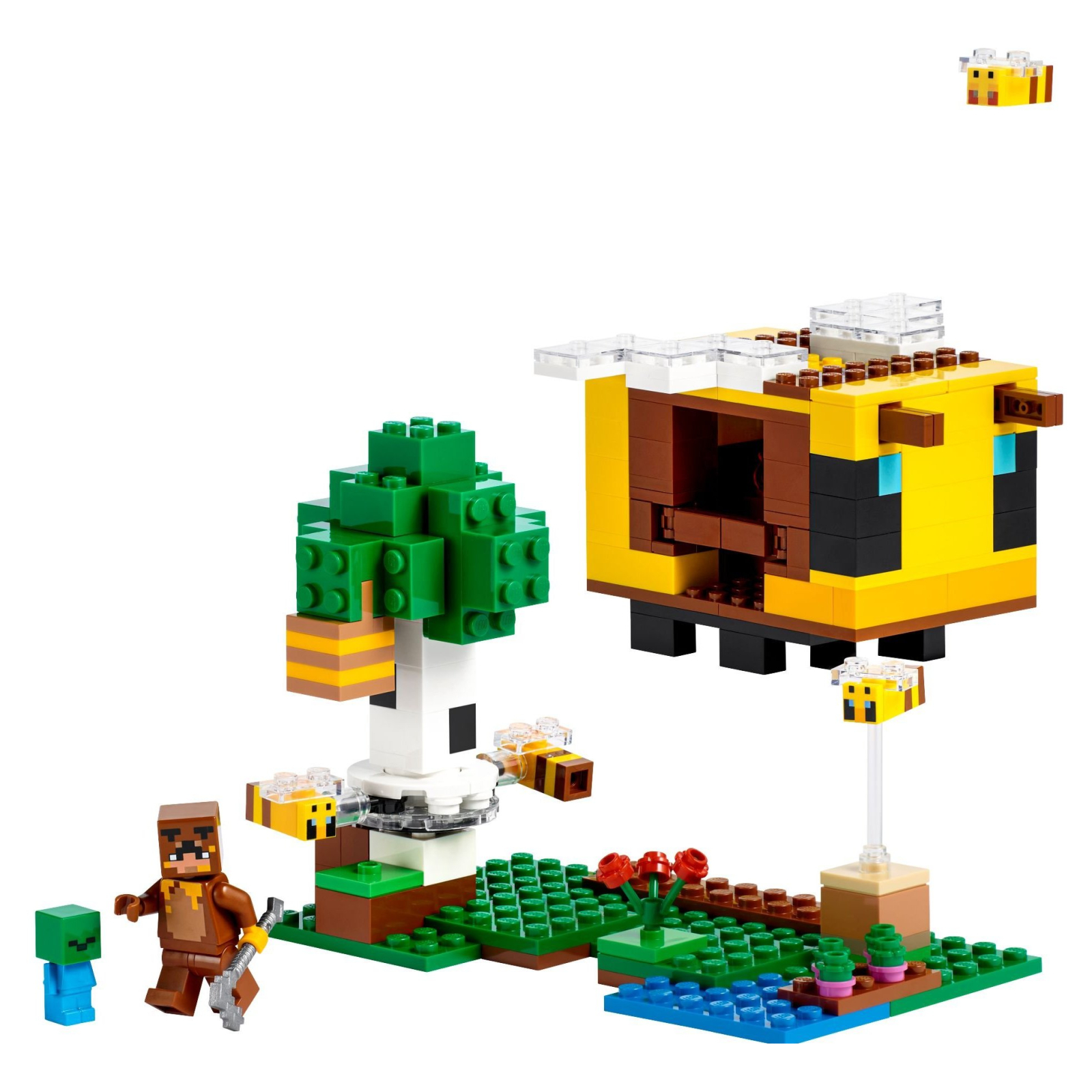 Конструктор LEGO Minecraft Бджолиний будиночок 254 деталі (21241-) зображення 2