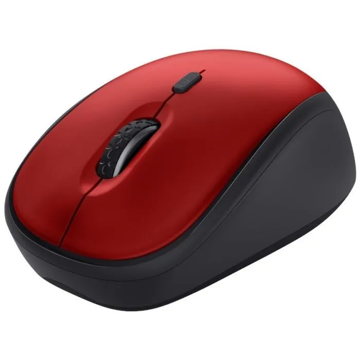 Мишка Trust Yvi+ Silent Eco Wireless Red (24550) зображення 2