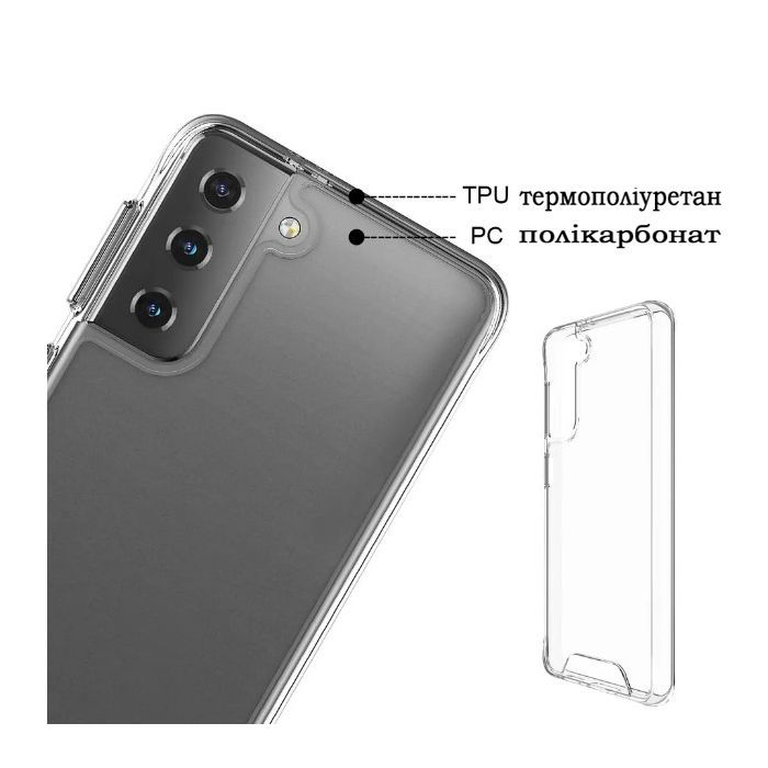 Чехол для мобильного телефона BeCover Space Case Samsung Galaxy S22 SM-S901 Transparancy (708588) изображение 6