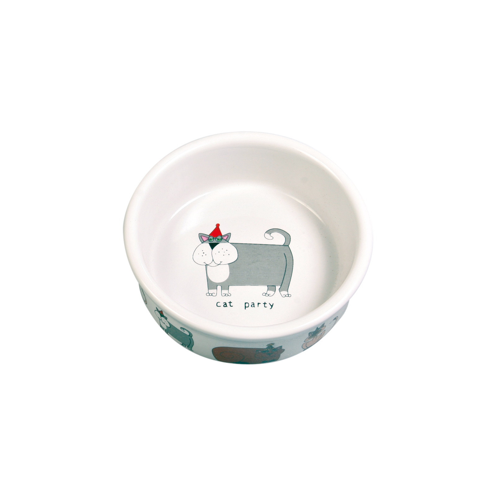 Посуда для кошек Trixie Миска керамическая 200 мл/12 см (в ассортименте) (4011905400815)
